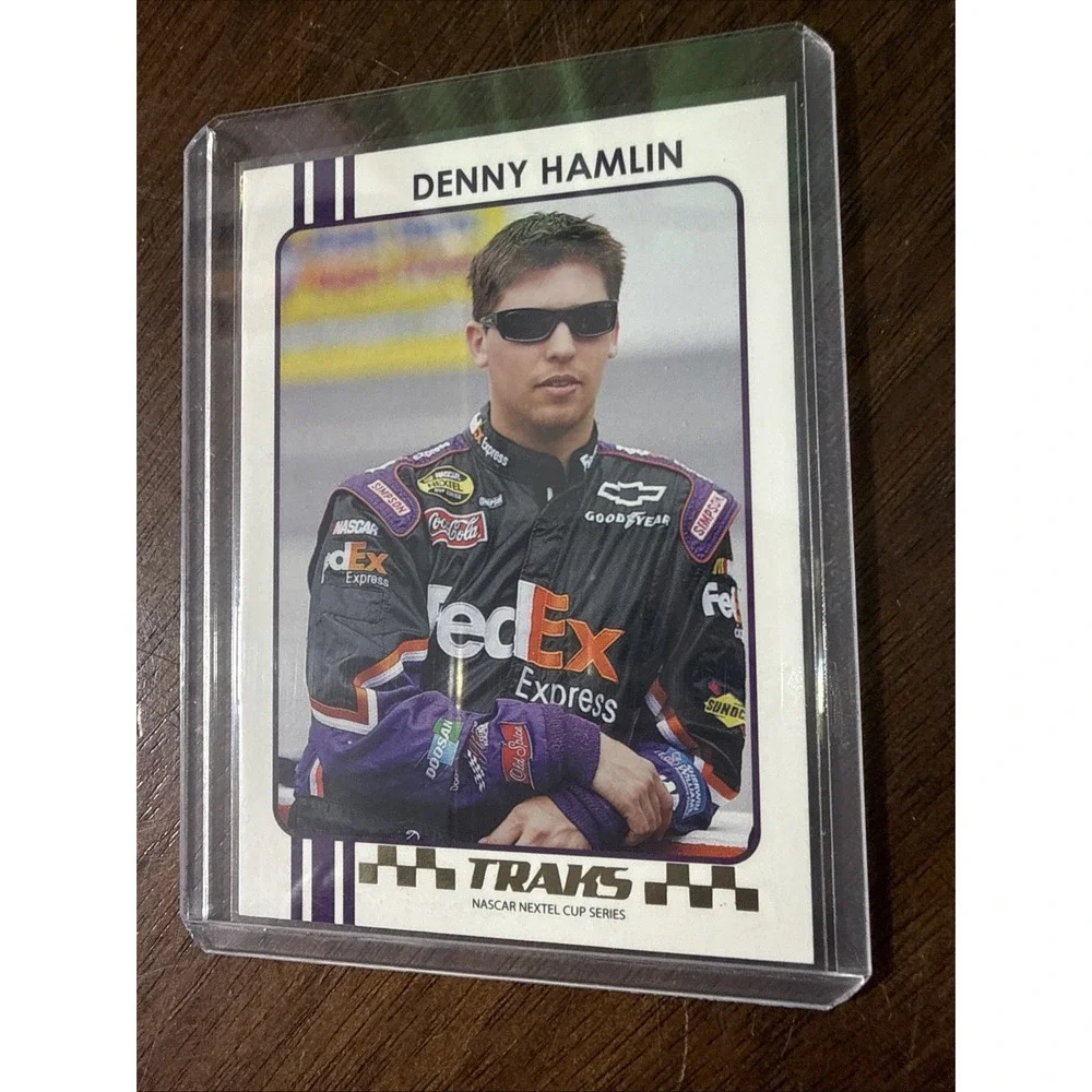 2007 Press Pass Traks - Denny‎ Hamlin #G9 Gold